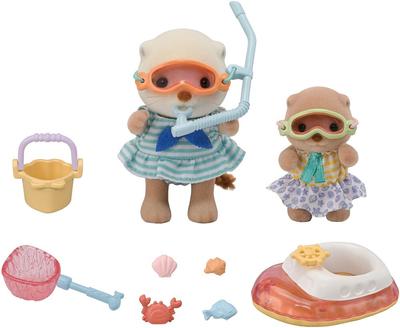 Les sœurs loutre de mer Sylvanian families 5804_La Grande Récrée_1