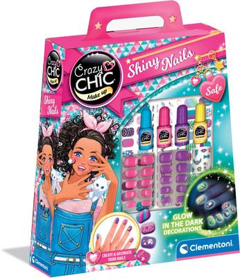 Coffret Crazy chic ongles phosphoresents Shiny nails_La Grande Récrée_1