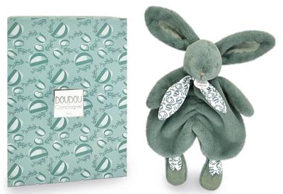 Lapin doudou - Doudou vert sauge_La Grande Récrée_1