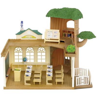 Sylvanian Families 5105 : Ecole de la forêt_La Grande Récrée_1
