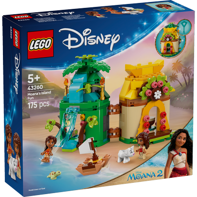 L'île de Vaiana miniature LEGO Disney Princess 43260
