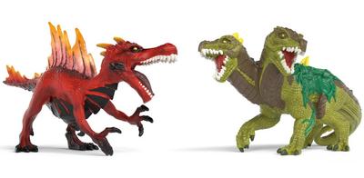 Figurine Saurien de feu VS Lézard de la jungle Eldrador_La Grande Récrée_1