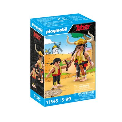 Soupalognon y Crouton et Pepe Playmobil Astérix 71545