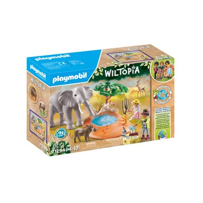Explorateurs avec animaux de la savane Playmobil Wiltopia 71294
