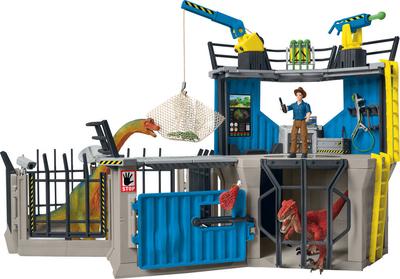 Grande Station De Recherche Dino, Set De Jeu Avec Figurines Dinosaures Et Site De Construction_La Grande Récrée_1