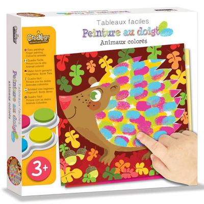 Peinture Au Doigt - Animaux Colores_La Grande Récrée_1