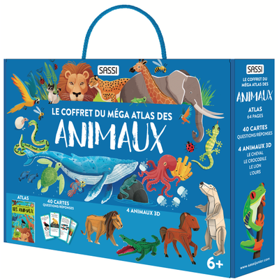 Coffret mega atlas des animaux