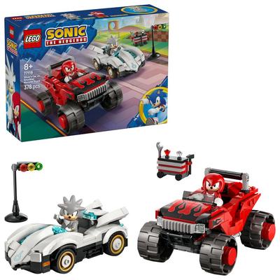 La voiture de Silver contre le Monster Truck de Knuckles Sonic the Hedgehog™ 77118_La Grande Récrée_1