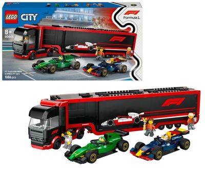 Camion Aston Martin and Red Bull vehicules Formule 1 LEGO City 60445_La Grande Récrée_1