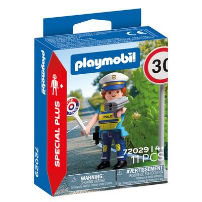 Policier avec radar de vitesse Playmobil Spécial Plus 72029