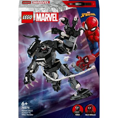 L'armure robot de Venom contre Miles Morales Lego Marvel 76276