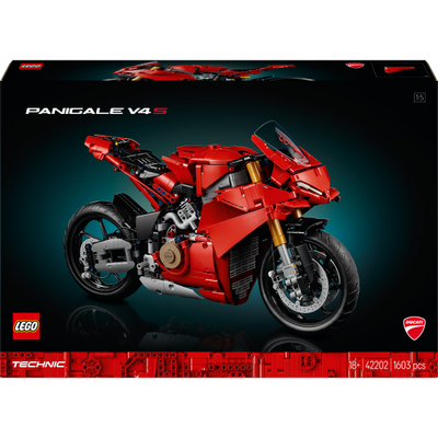 Ducati Panigale motorcycle LEGO Technic 42202