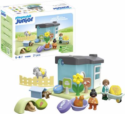 Maison des animaux Playmobil Junior 71690_La Grande Récrée_1