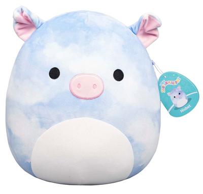 Peluche Squishmallows Nisbet Cochon bleu 30 cm_La Grande Récrée_1