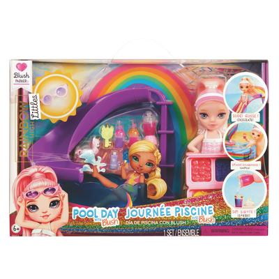 Journée piscine avec Blush - Rainbow high Little