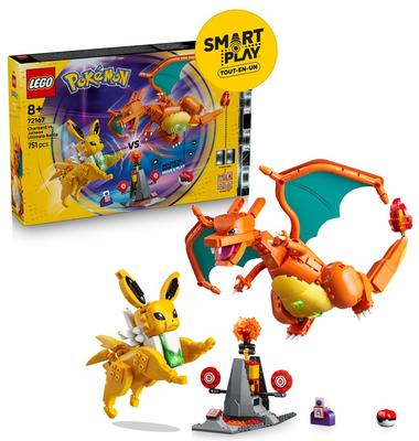 LEGO® POKEMON 72167 - SMART PLAY™ - LE COMBAT ULTIME ENTRE DRACAUFEU ET VOLTALI_La Grande Récrée_1