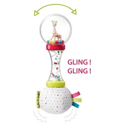 Hochet Soft Maracas Sophie la girafe_La Grande Récrée_1