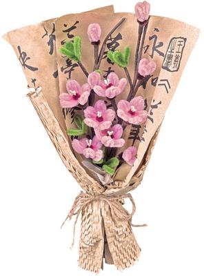 Kit création DIY bouquet fleurs de cerisier_La Grande Récrée_1