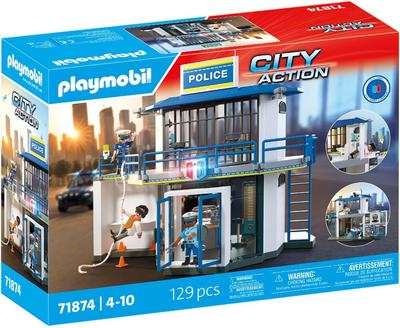 Poste de police avec salle de recherches PLAYMOBIL City action 71874_La Grande Récrée_1