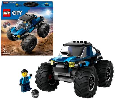 Le monster truck bleu Lego City 60402_La Grande Récrée_1