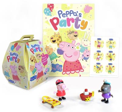 Boite Surprise Peppa Pig avec figurines, stickers et poster_La Grande Récrée_1