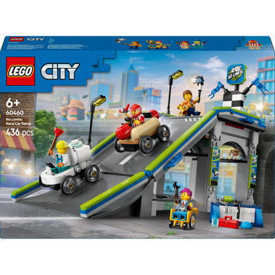 Zéro limite : rampe pour bolides de course LEGO City 60460