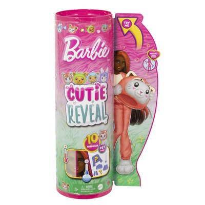 Barbie poupée cutie Reveal panda roux