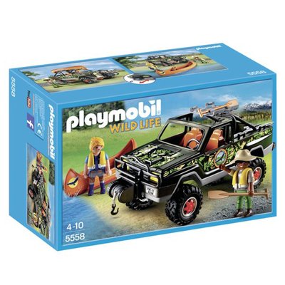Pick-up des aventuriers Playmobil Wild Life 5558