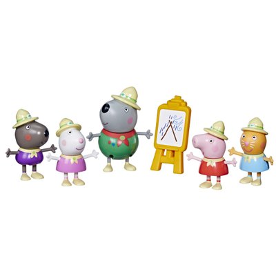 Coffret figurines Peppa Pig et ses amis en forêt