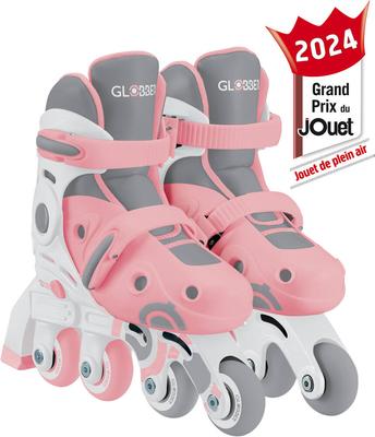 Roller en ligne 2 en 1 évolutif rose_La Grande Récrée_1