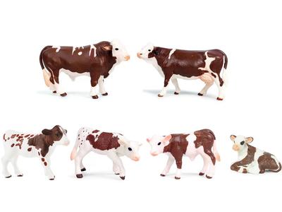 Figurine Vaches - Marron_La Grande Récrée_1