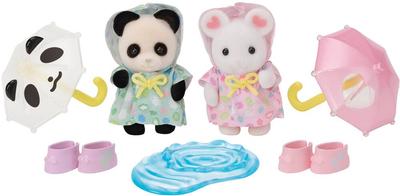 Le duo des bébés en habits de pluie Sylvanian Families 5748_La Grande Récrée_1
