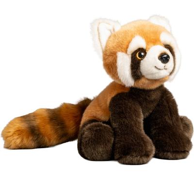 Peluche panda roux assis 30 cm_La Grande Récrée_1