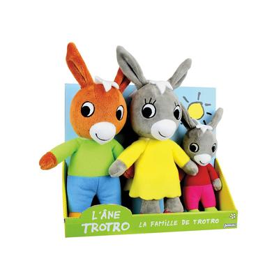 Coffet peluche Trotro et sa famille