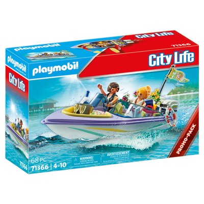 Mariés et bateau Playmobil City Life 71366