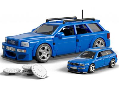Audi 94 vant RS2 à construire Hot Wheels - Mattel Brick Shop_La Grande Récrée_1