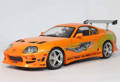 1/18 Ff Toyota Supra Mk4 (A80) Fast And Furious 1 Brian Close Roof 1994_La Grande Récrée_1