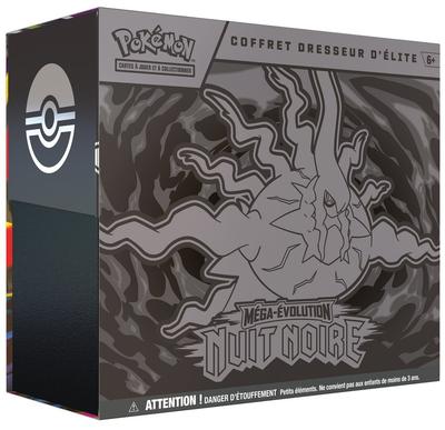 POKEMON COFFRET DRESSEUR ELITE MEGA EVOLUTION NUIT NOIRE_La Grande Récrée_1