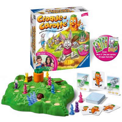 Croque carotte jeu de cartes