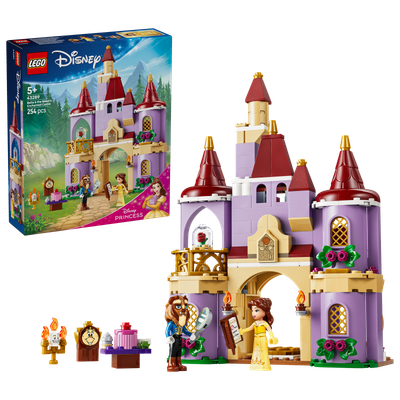 Le château enchanté de la Belle et la Bête LEGO Disney Princess 43289