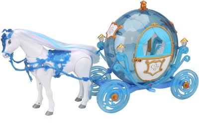 Carrosse avec cheval pour poupée mannequin_La Grande Récrée_1