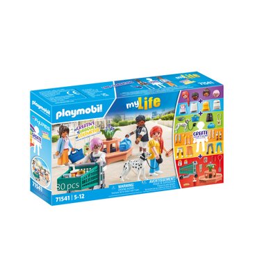 My figures Shopping - Playmobil My life 71541