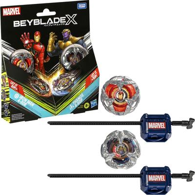 Multipack Beyblade X - Marvel Thanos Iron Man_La Grande Récrée_1