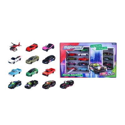 Coffret 13 véhicules Majorette Néon Racer