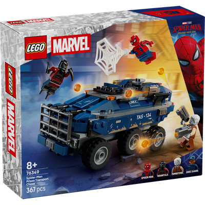 La poursuite en prison mobile de Spider-Man LEGO Super Heroes 76349