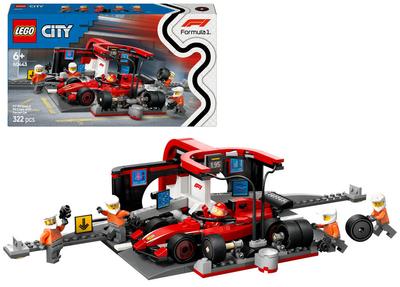 Pit Stop avec Ferrari Formule 1 LEGO City 60443_La Grande Récrée_1