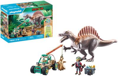 Spinosaure, chercheur et véhicule à grue Playmobil Dinos 71820_La Grande Récrée_1