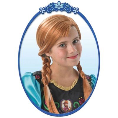 Perruque Anna La Reine des Neiges
