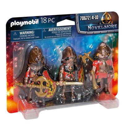 3 combattants Burnham Raiders Playmobil Novelmore 70672_La Grande Récrée_1