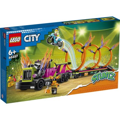 Défi de cascade : cercles de feu Lego City 60357